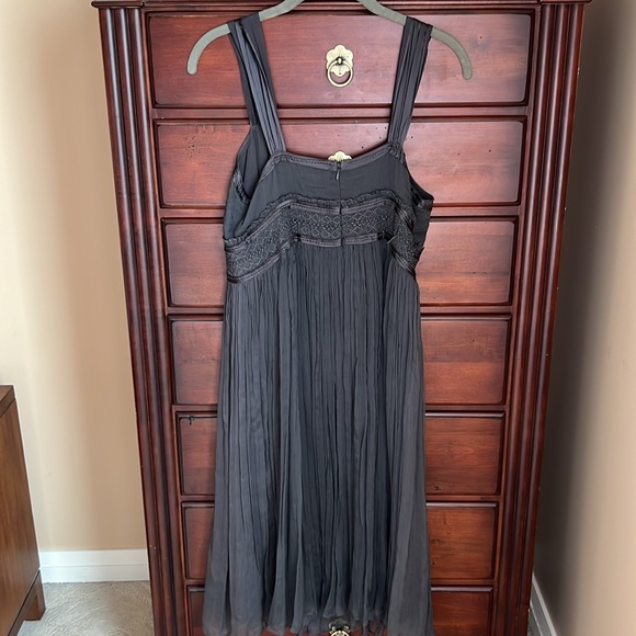 Robin Howe Graphite Silk Dress NWT - Picture 2 of 7